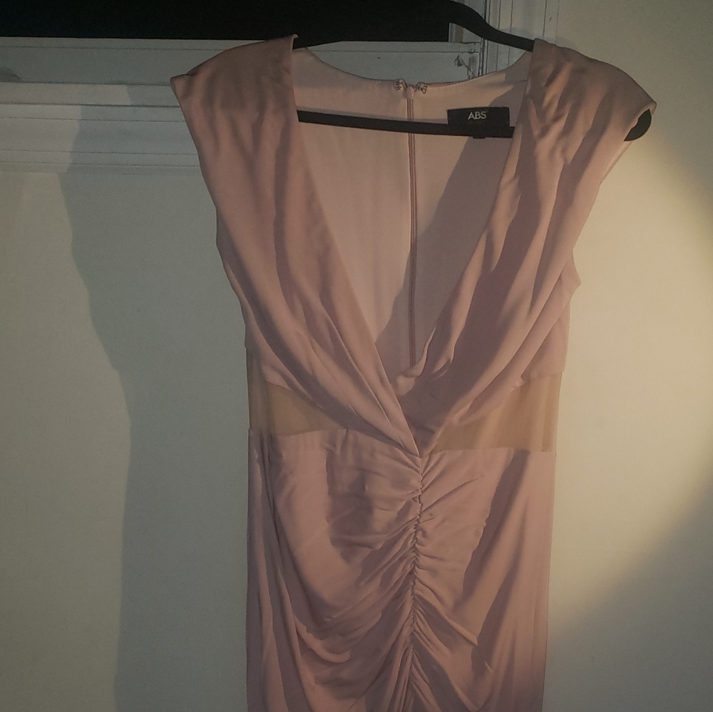 ABS Allen Schwartz "Rita" Blush L - Picture 3 of 11